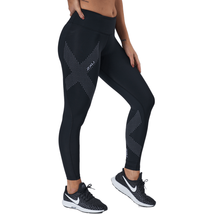 Motion Mid-rise Compression T Black/lavendust