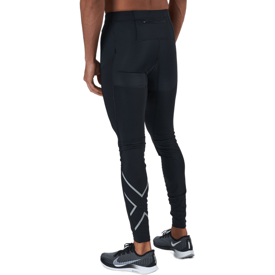 Aero Vent Compression Tights Black/silver Reflective