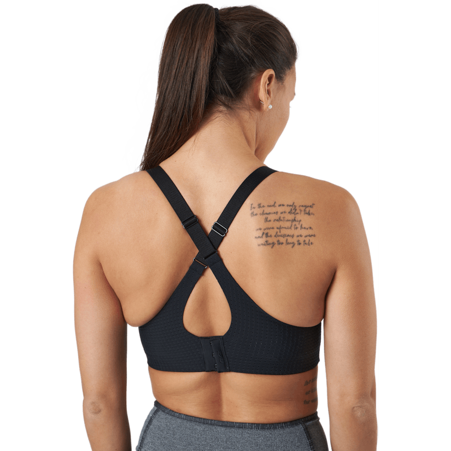 Aero Medium Impact Bra Black/black