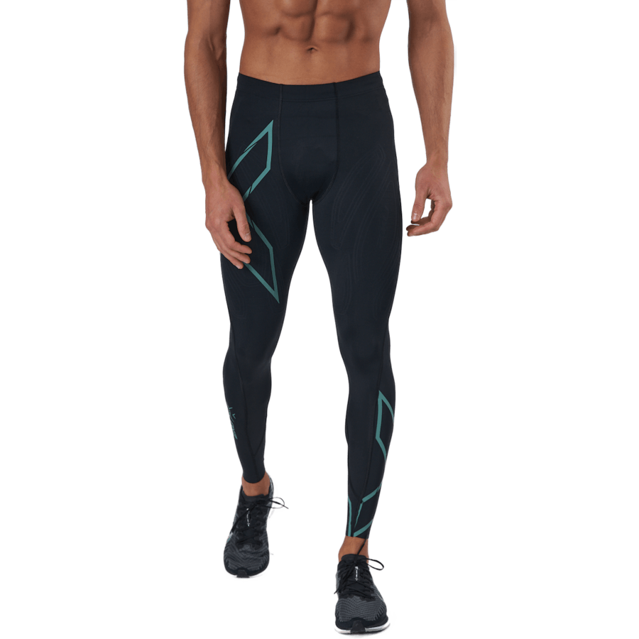 Light Speed Compression Tight Black/silver Sage Reflective
