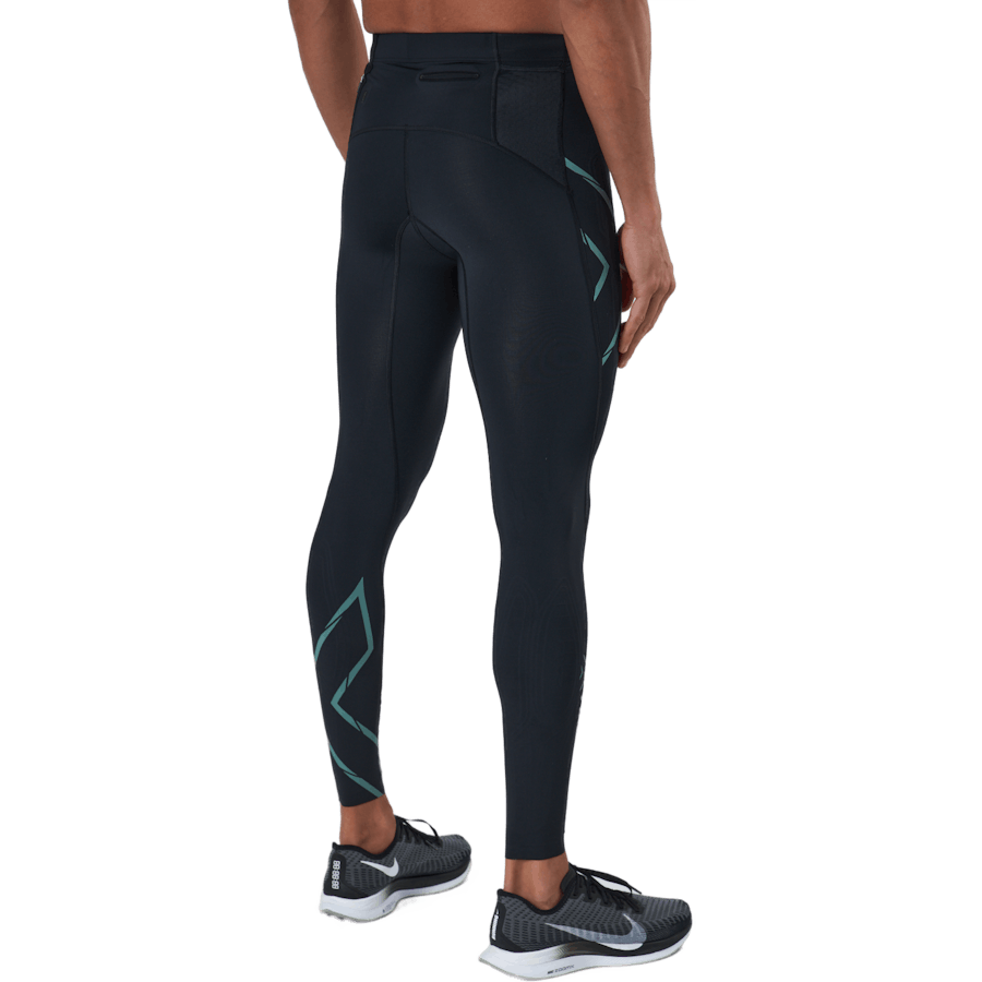 Light Speed Compression Tight Black/silver Sage Reflective