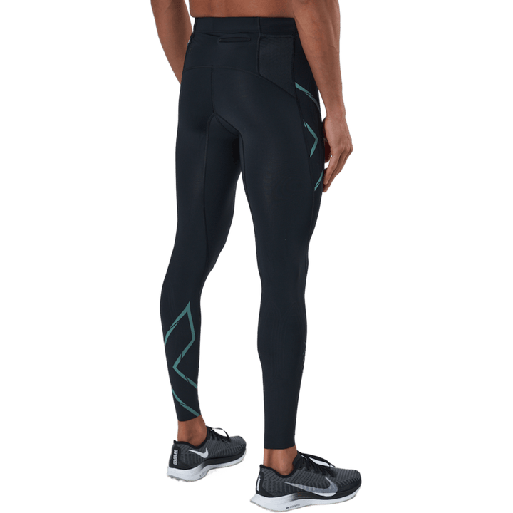 Light Speed Compression Tight Black/silver Sage Reflective