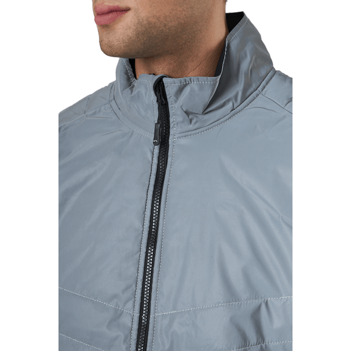 Glow Jacket Reflective Silver