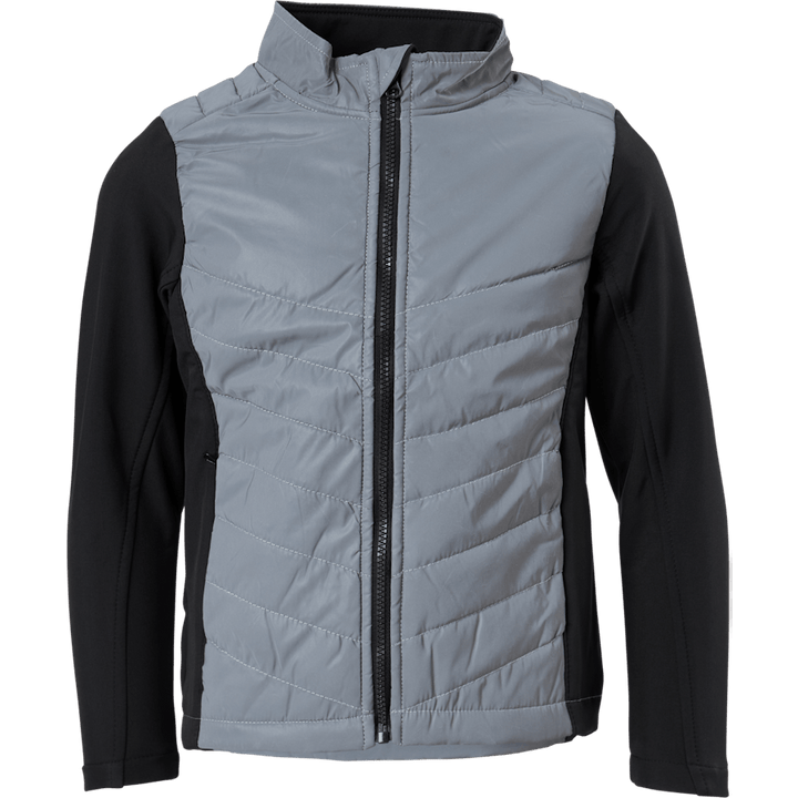 Veste Glow Jr réfléchissante argentée