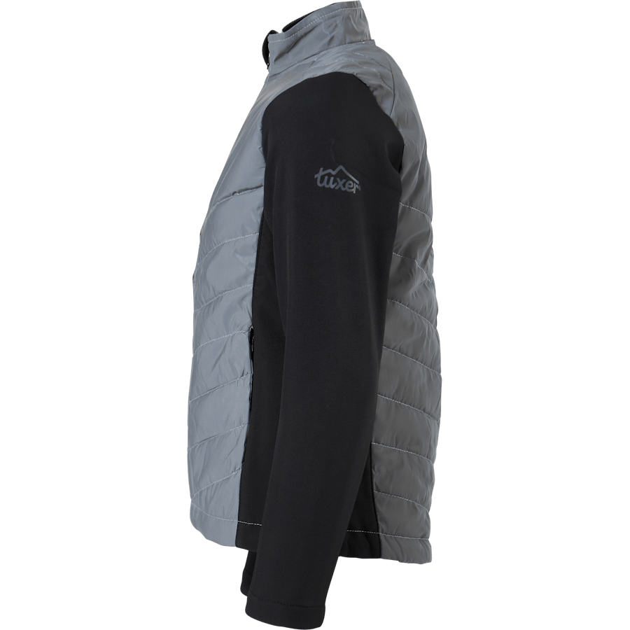 Veste Glow Jr réfléchissante argentée