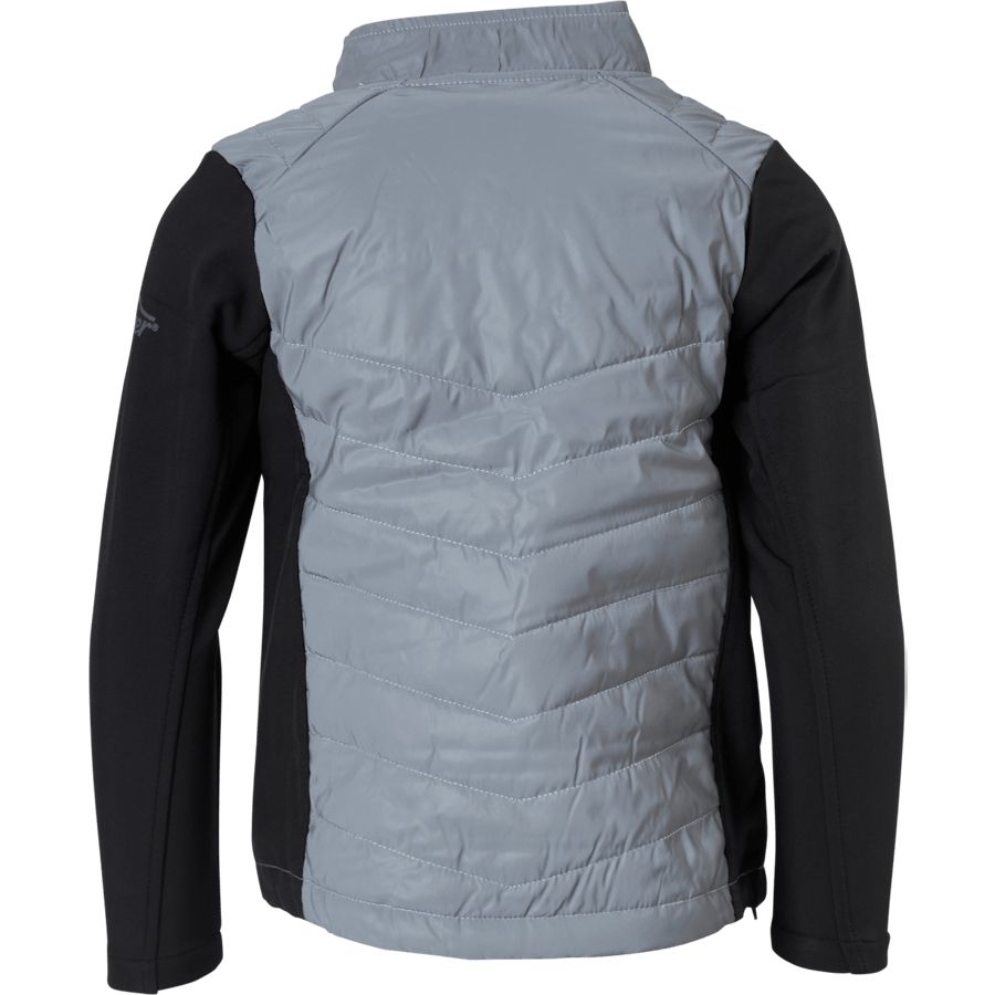 Veste Glow Jr réfléchissante argentée