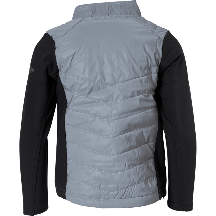 Veste Glow Jr réfléchissante argentée