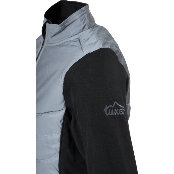 Veste Glow Jr réfléchissante argentée