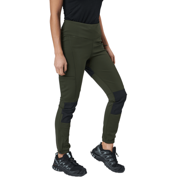 Stina Tights Dark Olive