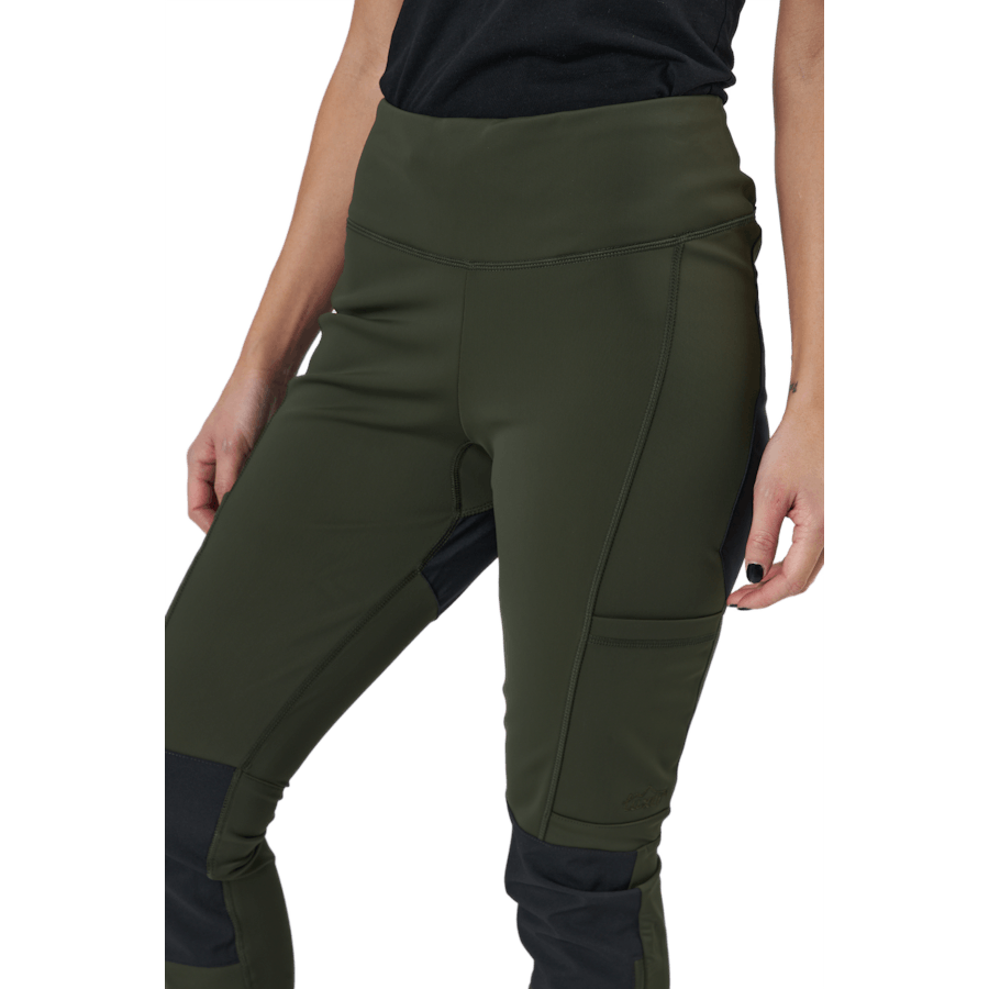 Stina Tights Dark Olive