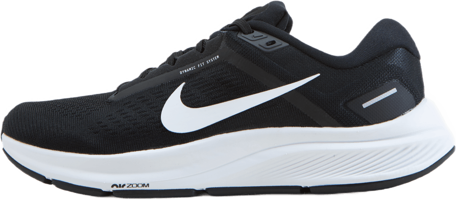 Air Zoom Structure 24 Men's Road Running Shoes BLACK/WHITE