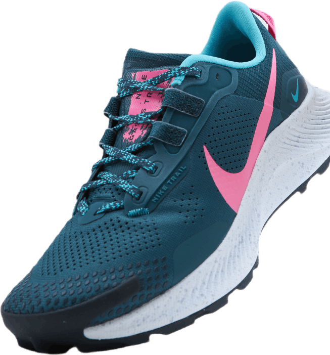 Pegasus Trail 3 Women's Trail  Dark Teal Green/pink Glow-armo