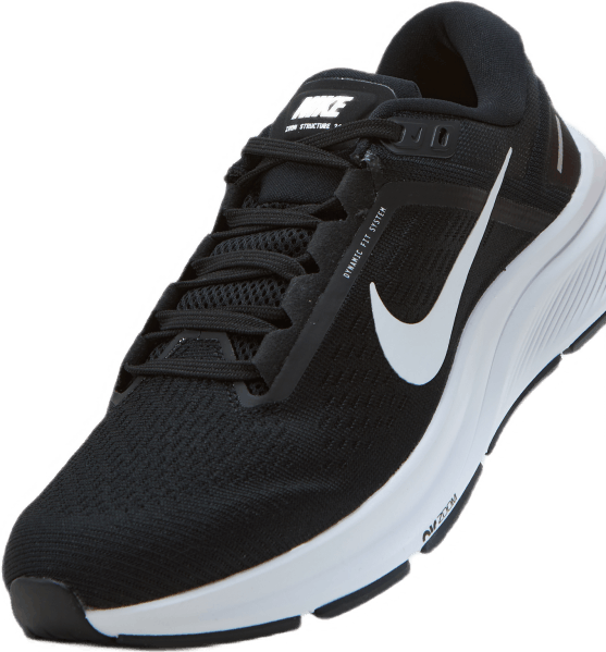 Air Zoom Structure 24 Women's Road Running Shoes BLACK/WHITE