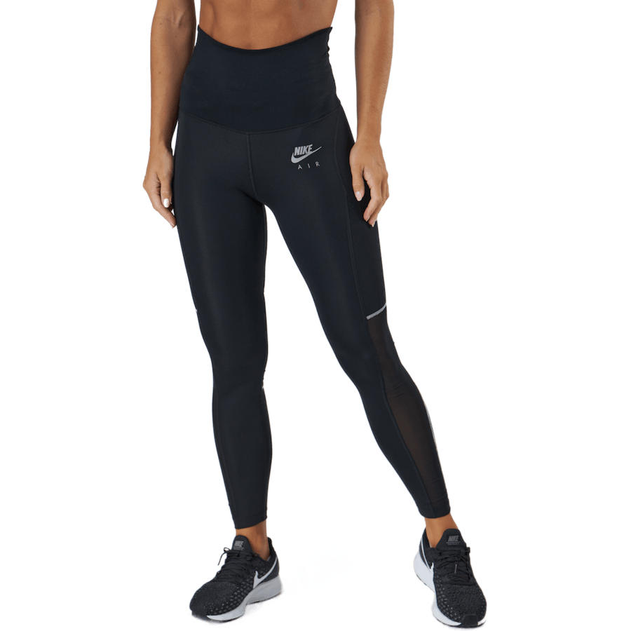 Air Dri-fit Women's 7/8-length Black/white/reflective Silv
