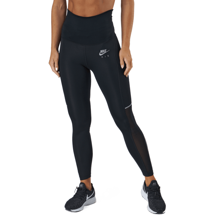 Air Dri-fit Women's 7/8-length Black/white/reflective Silv