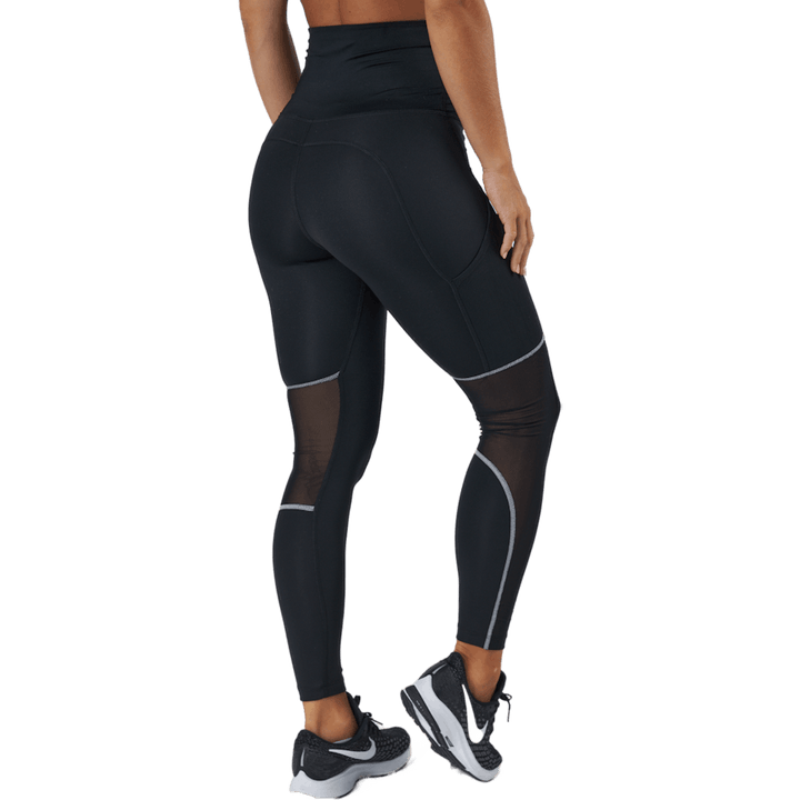 Air Dri-fit Women's 7/8-length Black/white/reflective Silv