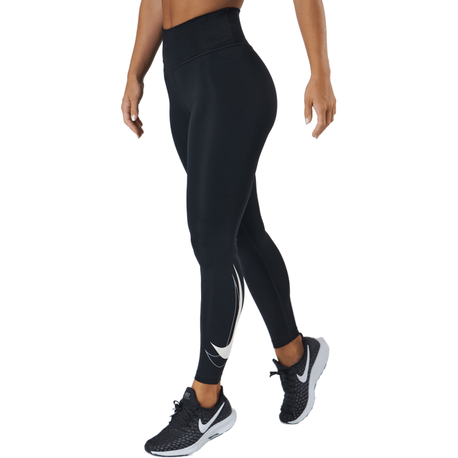 Dri-fit Swoosh Run Women's 7/8 Black/white