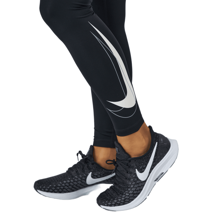 Dri-fit Swoosh Run Women's 7/8 Black/white