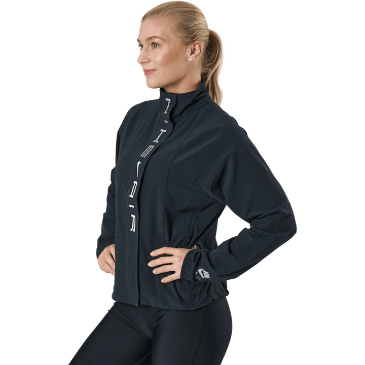 Air Dri-fit Feminino Running Ja Preto/branco/silva reflectora