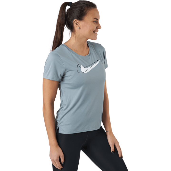 Dri-fit Swoosh Run pour femme Gris particule/blanc