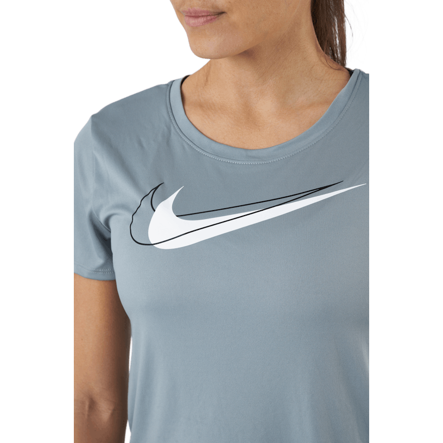 Dri-fit Swoosh Run pour femme Gris particule/blanc