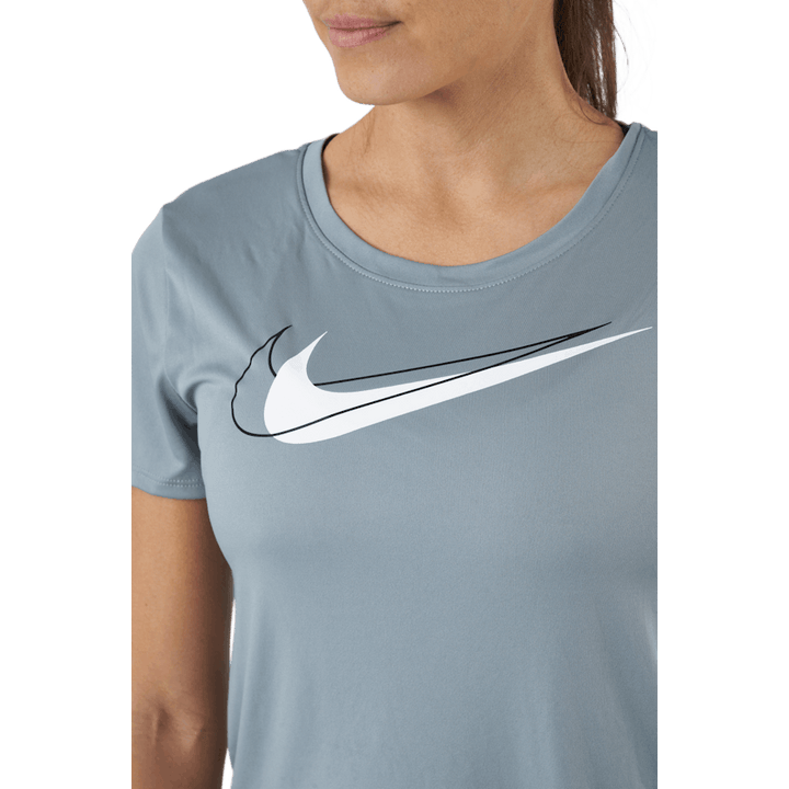 Dri-fit Swoosh Run pour femme Gris particule/blanc