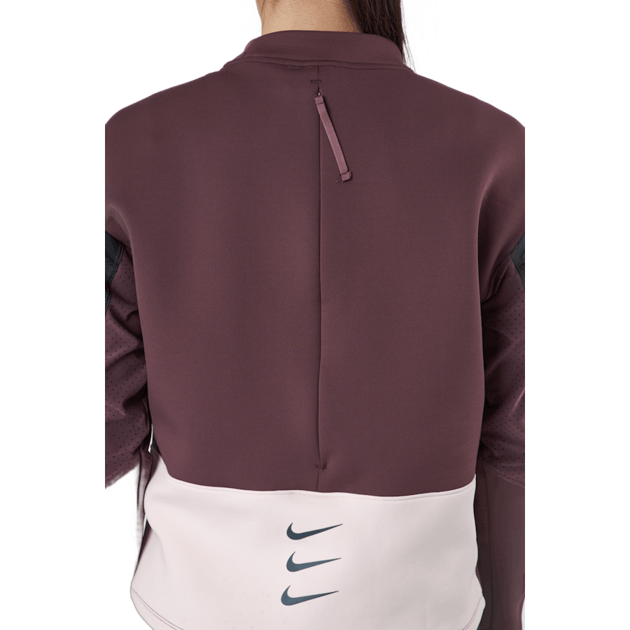 Dri-fit Run Divsion para mulher Ru Dark Wine/black/pale Coral/bla