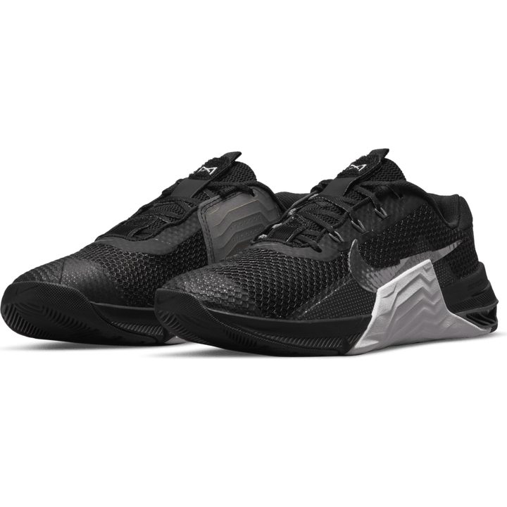 W Metcon 7 Black/mtlc Dark Grey-white-smo