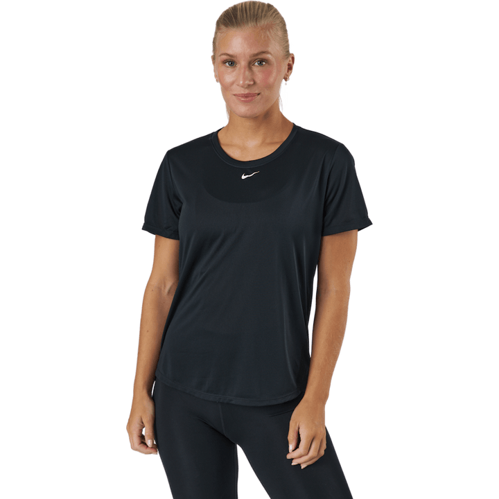 Dri-FIT One Women's Standard Fit Short-Sleeve Top BLACK/WHITE