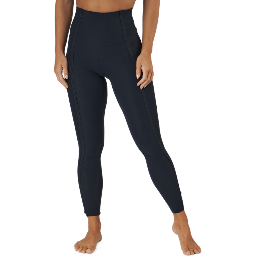 Yoga Luxe Dri-fit Women's 7/8  Black/dk Smoke Grey