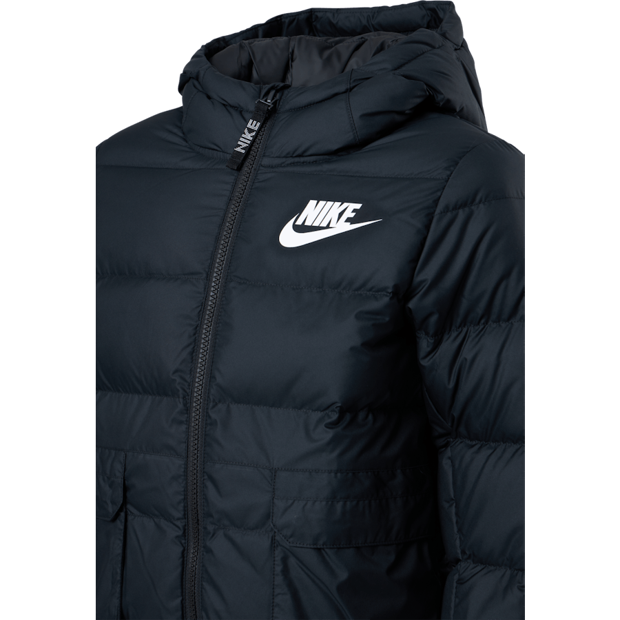 Sportswear Big Kids' Down-fill Black/black/white