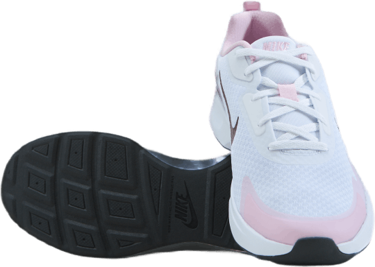 Wearallday Grote Kinderschoen Wit/Donker Bietenroze Foam