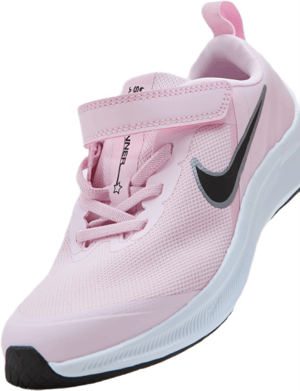 Star Runner 3 Little Kids' Shoes PINK FOAM /BLACK