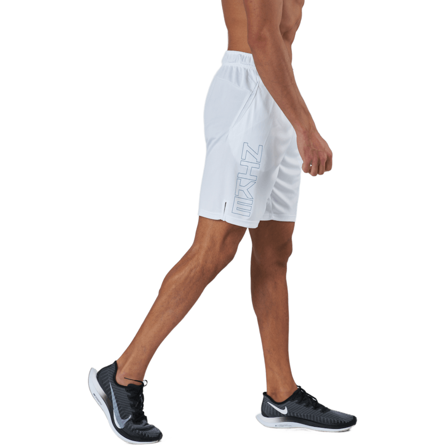 Malha Dri-fit Sport Clash para homem Branco/azul de campo
