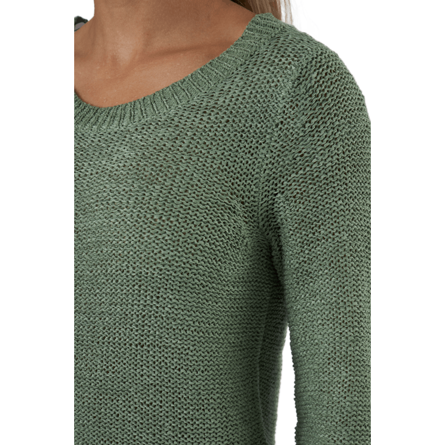 Onlgeena Xo L/s Pullover Knt Hedge Green