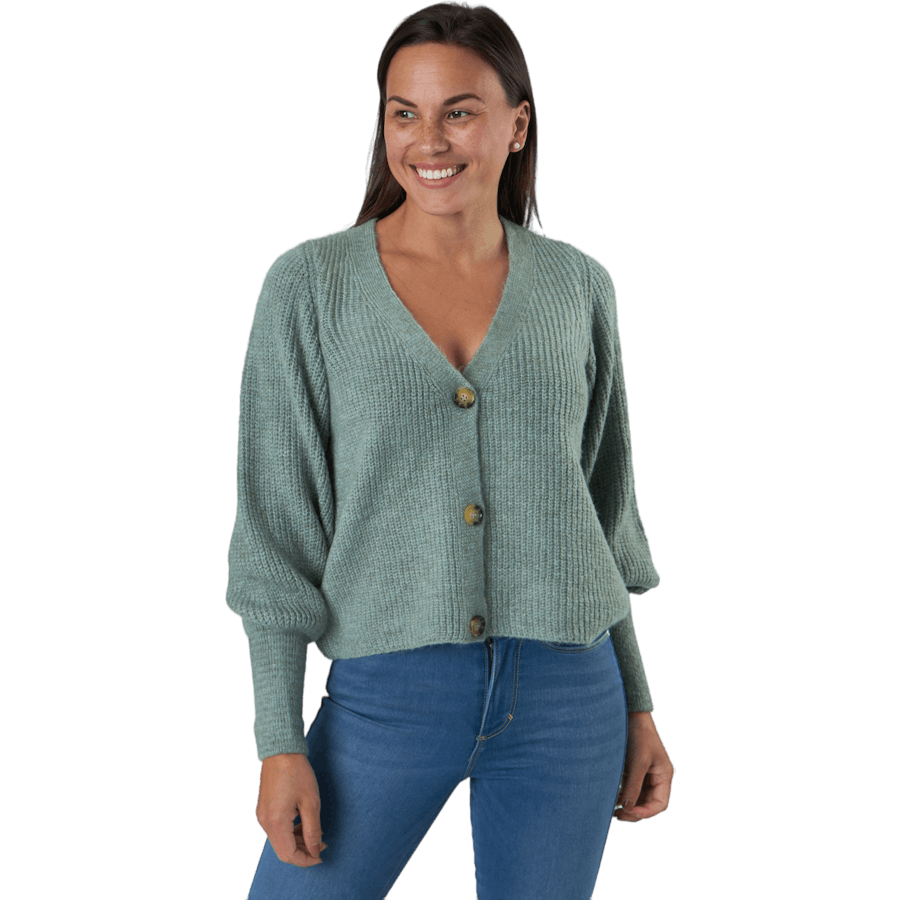 Onlclare L/s Cardigan Knt Granite Green