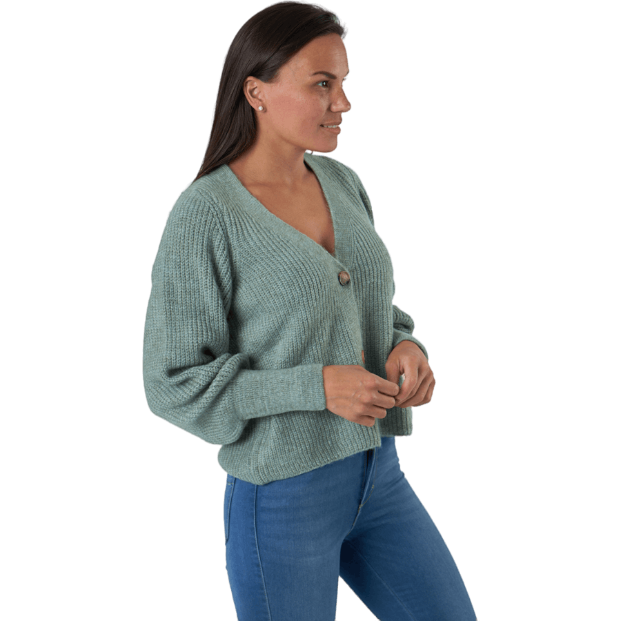 Onlclare L/s Cardigan Knt Granite Green