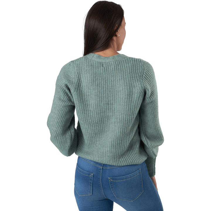 Onlclare L/s Cardigan Knt Granite Green