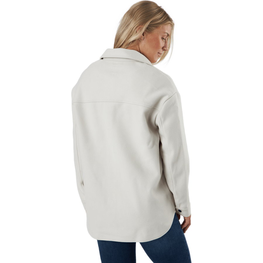 Onlmaci L/s Shacket Pnt Pumice Stone