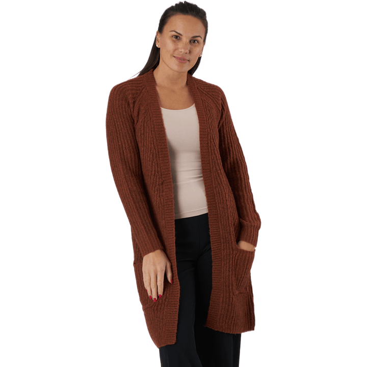 Onlbernice L/s Cardigan Knt Rustic Brown