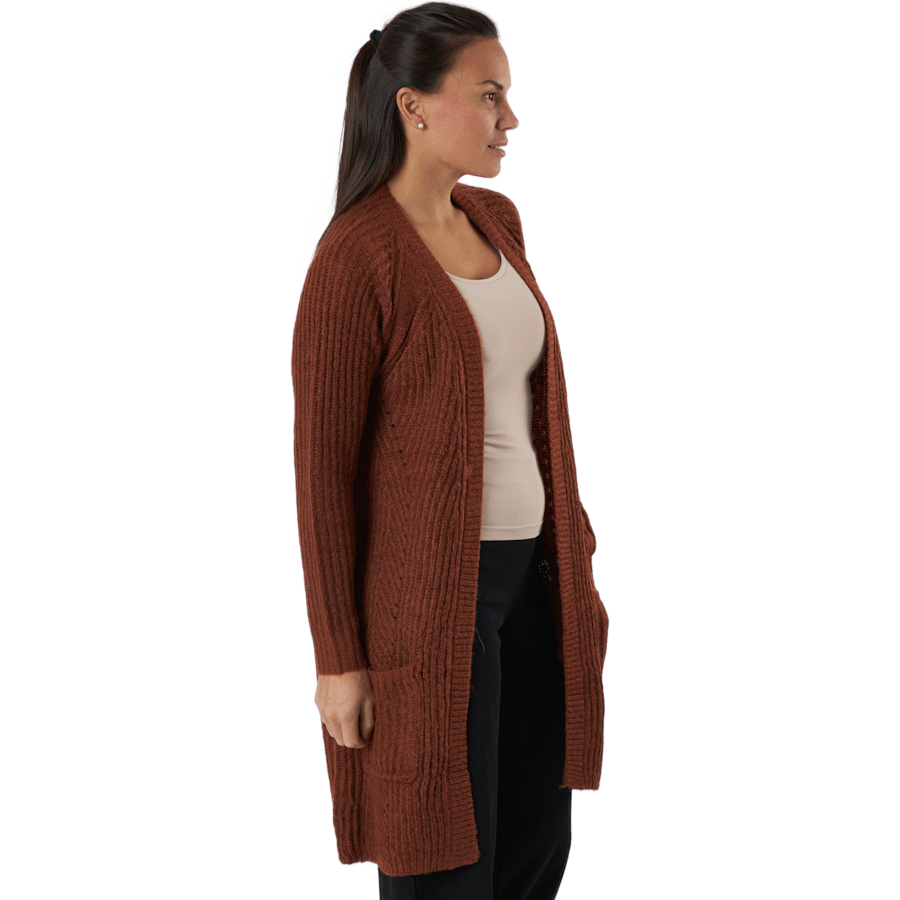 Onlbernice L/s Cardigan Knt Rustic Brown