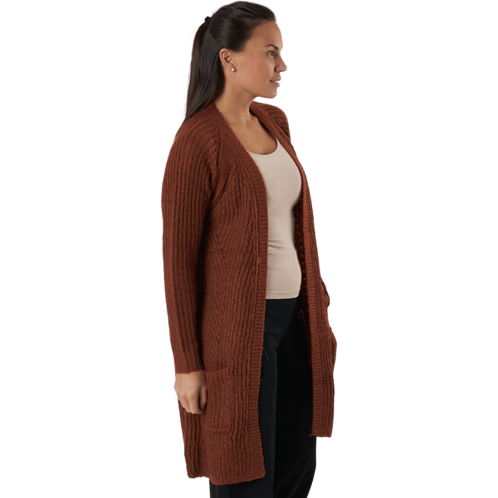 Onlbernice L/s Cardigan Knt Rustic Brown