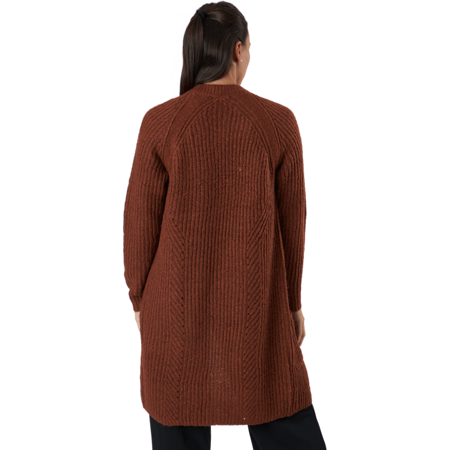 Onlbernice L/s Cardigan Knt Rustic Brown