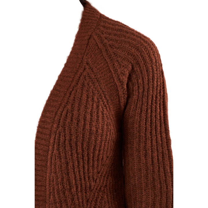 Onlbernice L/s Cardigan Knt Rustic Brown