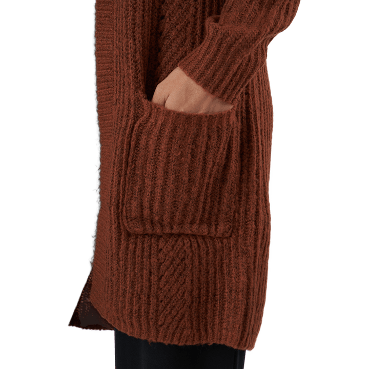Onlbernice L/s Cardigan Knt Rustic Brown