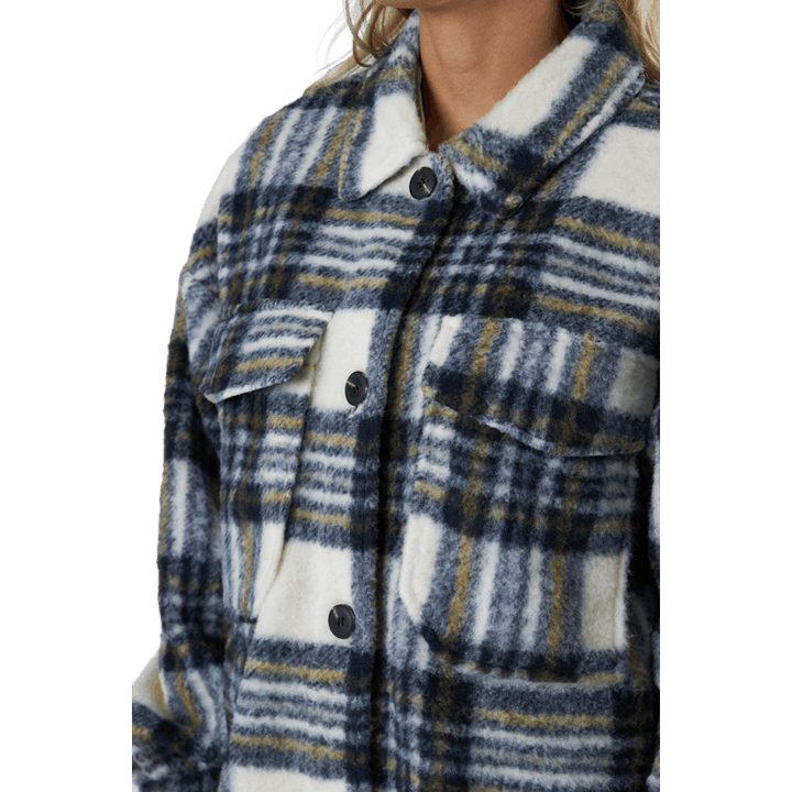 Onlrosa Long Shacket Cc Otw Cloud Dancer