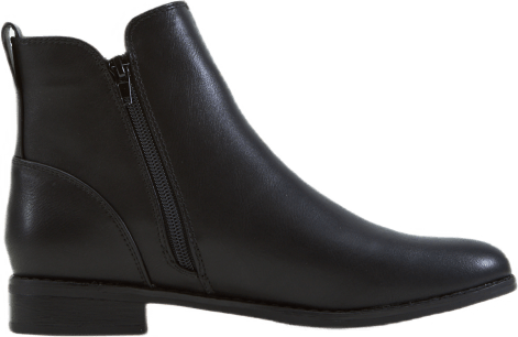 Onlbobby-22 Pu Zip Boot Black