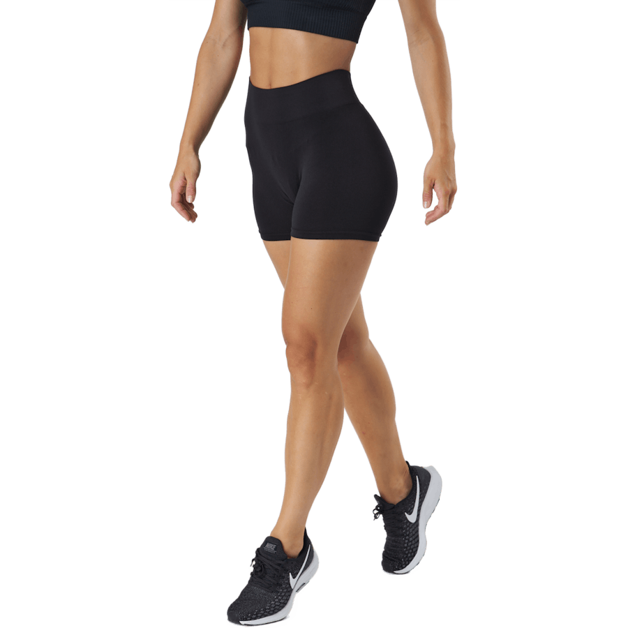 Onlvicky Seamless Mini Shorts Black