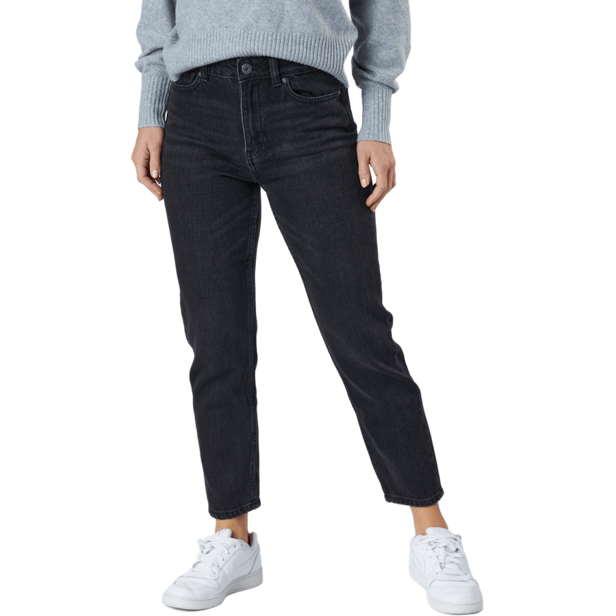 Onlemily Life Hw Str Ank Dnm N Black Denim