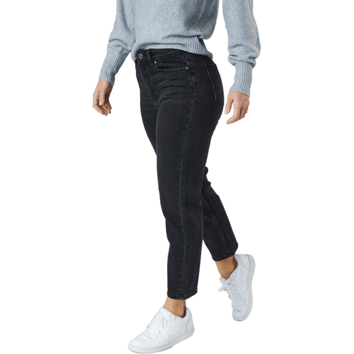 Onlemily Life Hw Str Ank Dnm N Black Denim